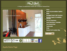 Tablet Screenshot of ecolodges.com.au